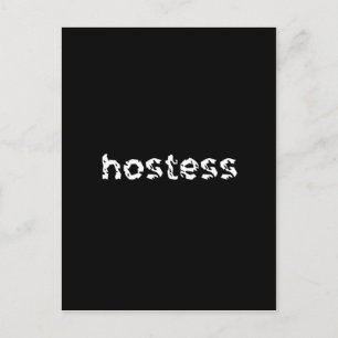 Hostess Postcard