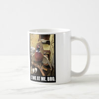Hostile mug. Perfect for dad. Or serial killers.