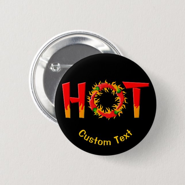 HOT 6 CM ROUND BADGE (Front & Back)