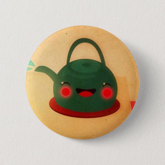 Hot! 6 Cm Round Badge (Front)