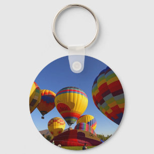 Hot Air Ballons Key Ring