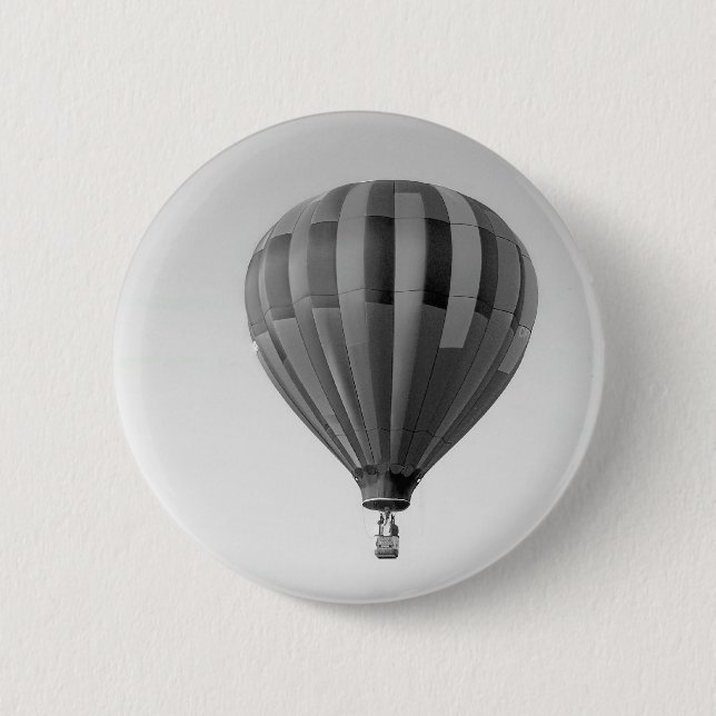 Hot Air Balloon 6 Cm Round Badge (Front)
