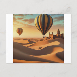 Hot Air Balloon Adventure Postcard