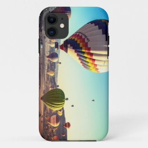 Hot air balloon, adventure, travel iPhone 11 case