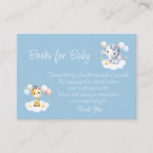 Hot Air Balloon Animals Baby Boy Baby Shower
