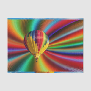 Hot Air Balloon Art 1-2 Options Tissue Paper