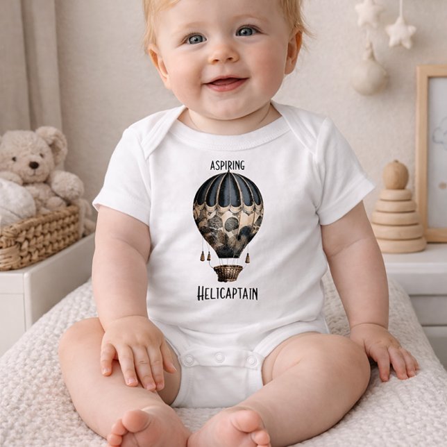 Hot Air Balloon Baby Baby Bodysuit (Creator Uploaded)