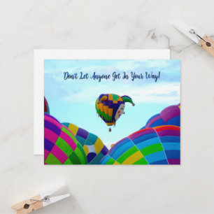 Hot Air Balloon between the gap