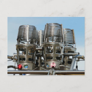 Hot Air Balloon Burners Postcard