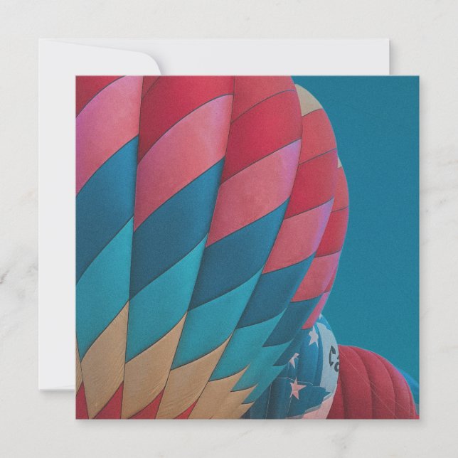 hot air balloon  card (Front)