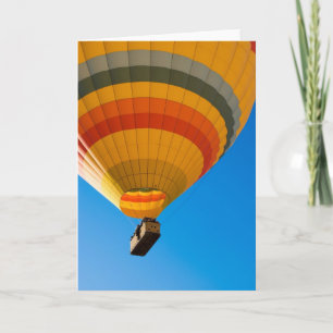 Hot air balloon Card