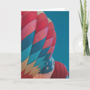 hot air balloon card