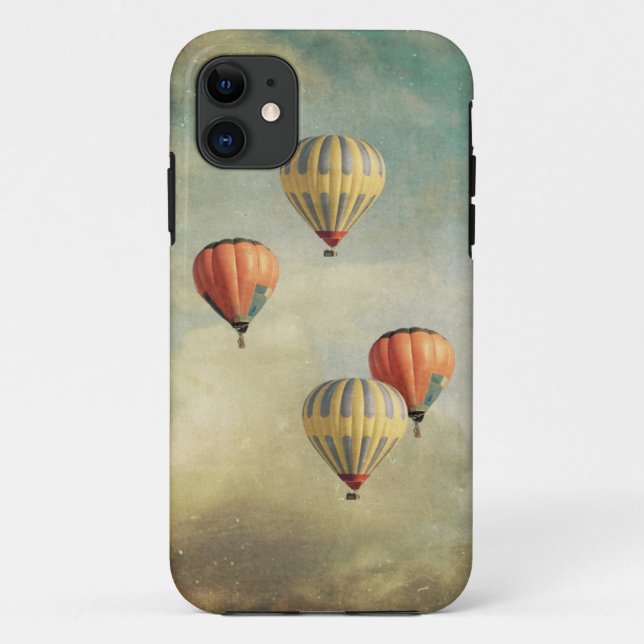 Hot Air Balloon Colourful iPhone 5 Case (Back)
