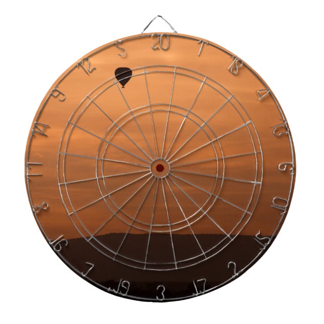Hot-air balloon dartboard (Front)