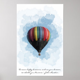 Hot Air Balloon Dream Poster