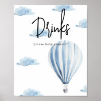 Hot air balloon - Drinks