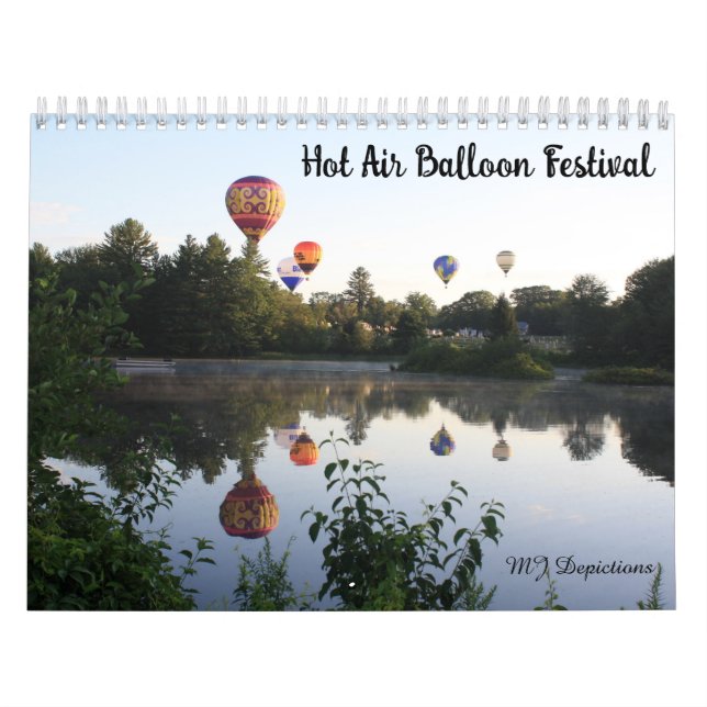 Hot Air Balloon Festival Calendar (Cover)