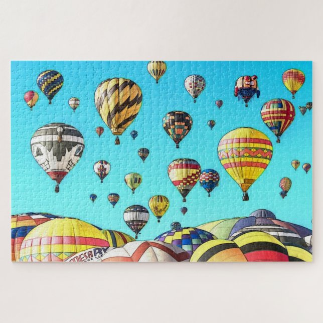 Hot Air Balloon Fiesta Jigsaw Puzzle (Horizontal)