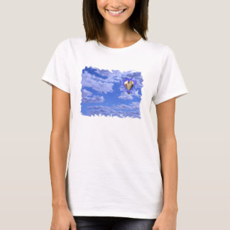 hot air balloon in clouds T-Shirt
