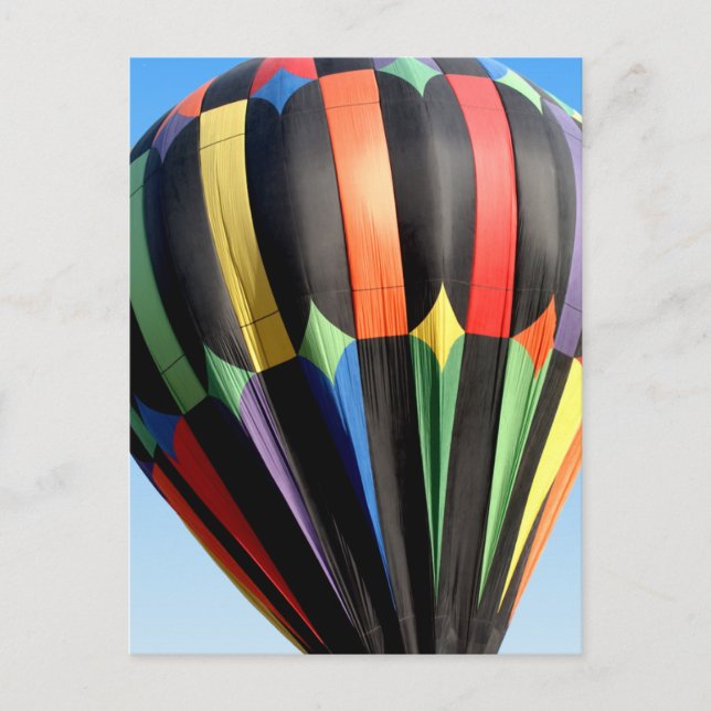 Hot Air Balloon In Flight Postcard (Front)