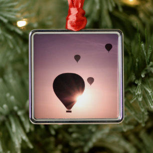 Hot Air Balloon in Goreme Metal Ornament