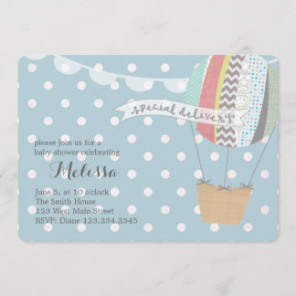 Hot Air Balloon Invitation