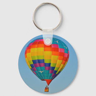 Hot Air Balloon IV Key Ring