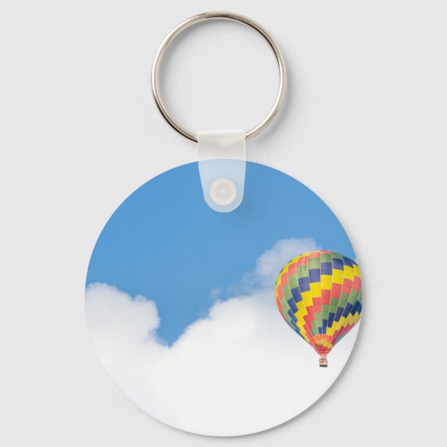 hot-air-balloon key ring (Front)