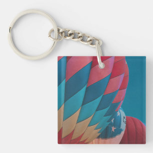 hot air balloon key ring