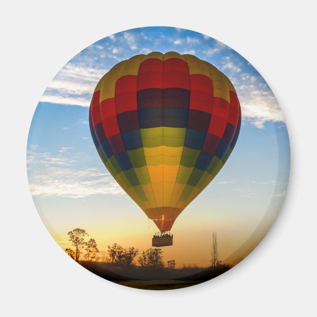 Hot Air Balloon Magnet (Front)