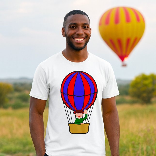 Hot Air Balloon Mens T-Shirt (Creator Uploaded)