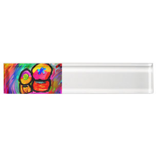 Hot air balloon nameplate