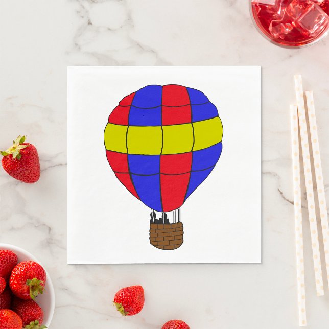 Hot Air Balloon Napkin (Creator Uploaded)
