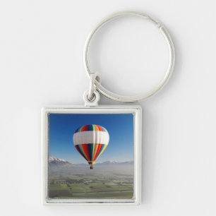 Hot-air Balloon, near Methven, Canterbury 3 Key Ring