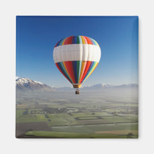 Hot-air Balloon, near Methven, Canterbury 3 Magnet