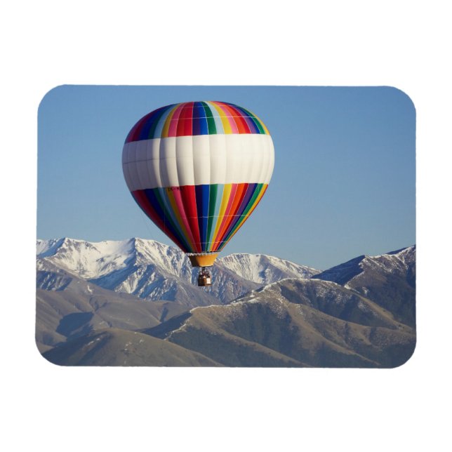 Hot-air Balloon, near Methven, Canterbury Magnet (Horizontal)