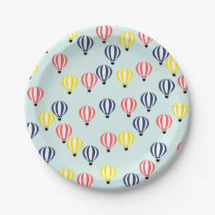 Hot Air Balloon Paper Plates