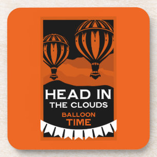 Hot Air Balloon Pilot Coaster