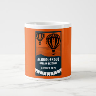 Hot Air Balloon Pilot Festival Large Coffee Mug