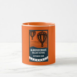 Hot Air Balloon Pilot Festival Mug