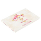 Hot Air Balloon Pink Gold Yellow Roses