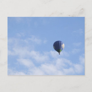 Hot air Balloon Postcard