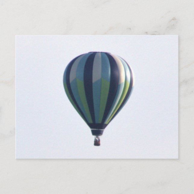Hot Air Balloon Postcard (Front)