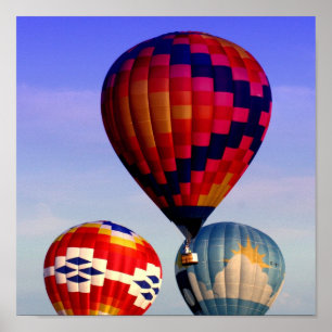 Hot Air Balloon Poster