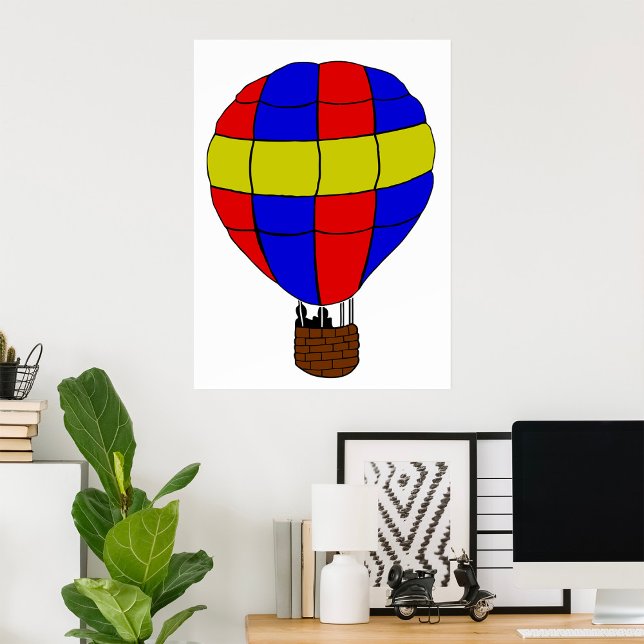 Hot Air Balloon Poster (Creator Uploaded)
