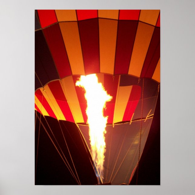 Hot Air Balloon Poster (Front)