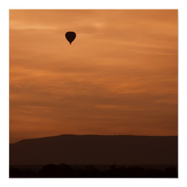 Hot-air balloon poster (Front)