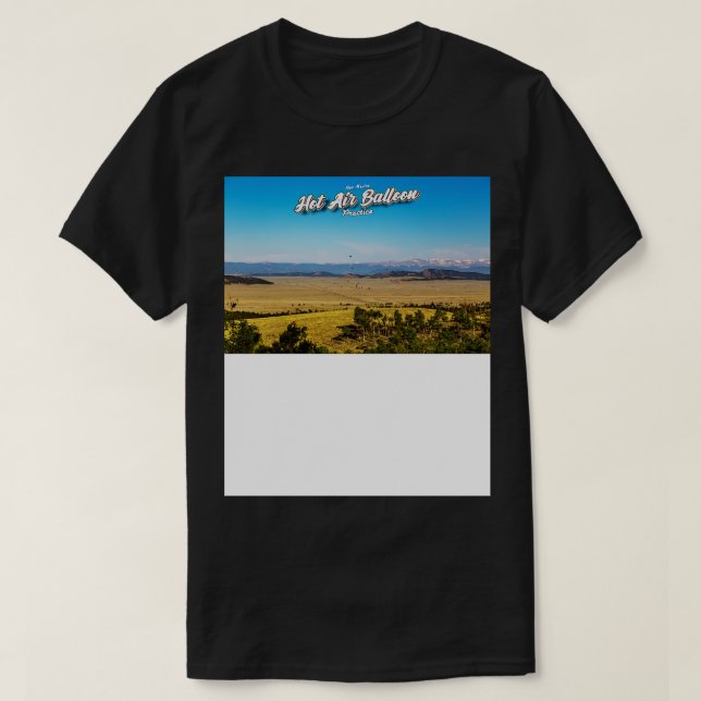 Hot Air Balloon Practice  6 T-Shirt (Design Front)