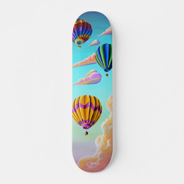 Hot Air Balloon Ride Skateboard (Front)