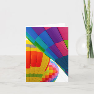 Hot Air Balloon Spectacle Card